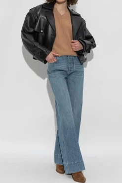 Victoria Beckham beige Wool Sweater