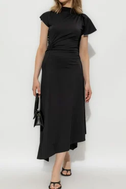 Victoria Beckham BLACK Asymmetrical dress