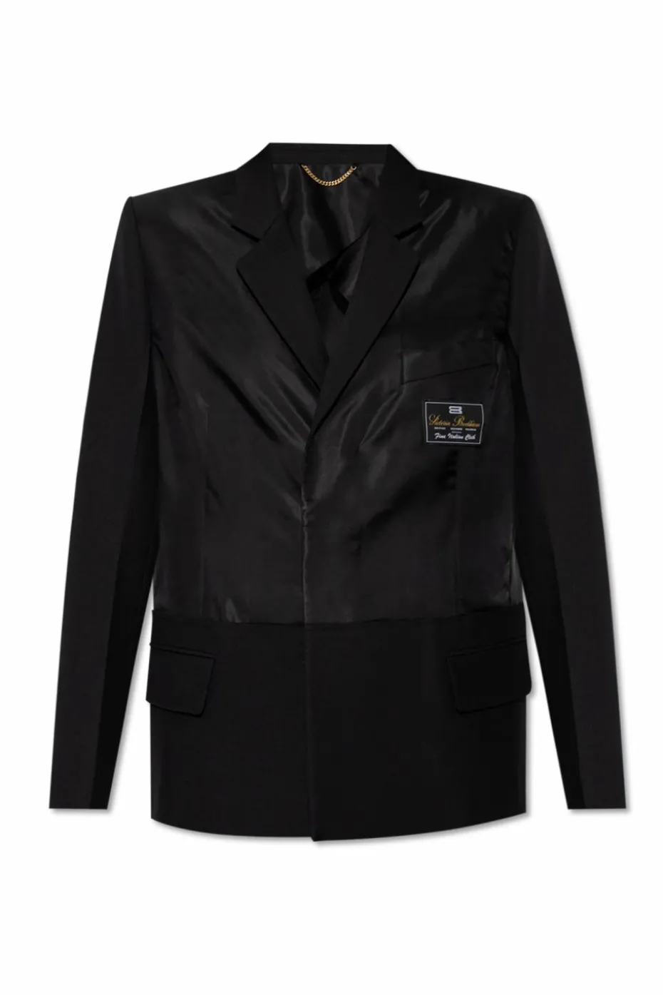 Victoria Beckham BLACK Blazer with open lapels