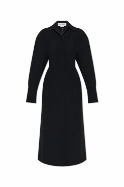 Victoria Beckham BLACK Dress with collar