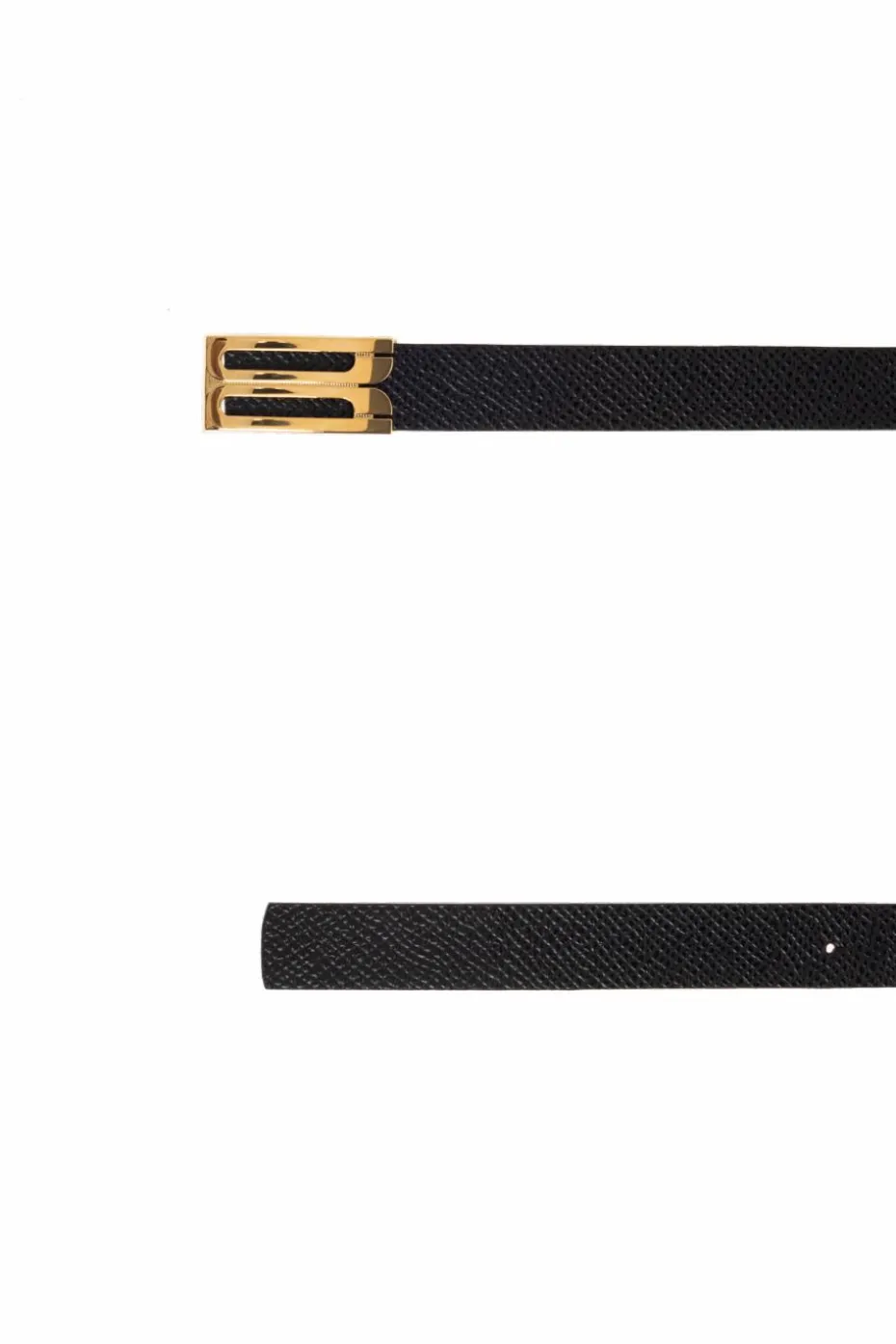 Victoria Beckham BLACK Leather belt