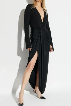 Victoria Beckham BLACK Long sleeve dress