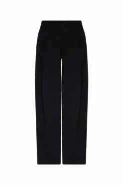 Victoria Beckham BLACK Pleated trousers