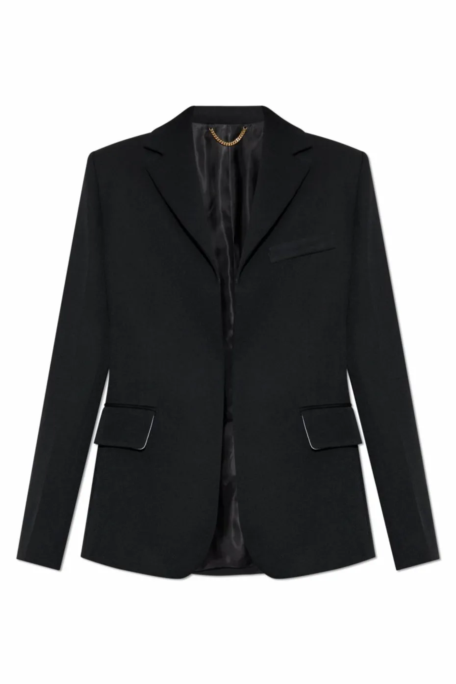 Victoria Beckham BLACK Single-vent back blazer