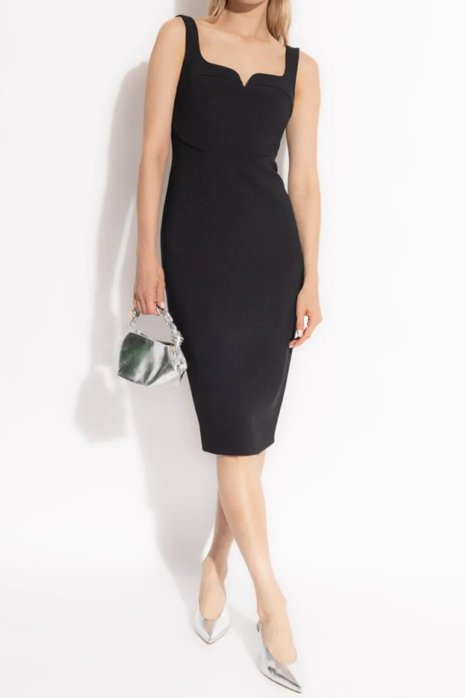 Victoria Beckham BLACK Strap dress