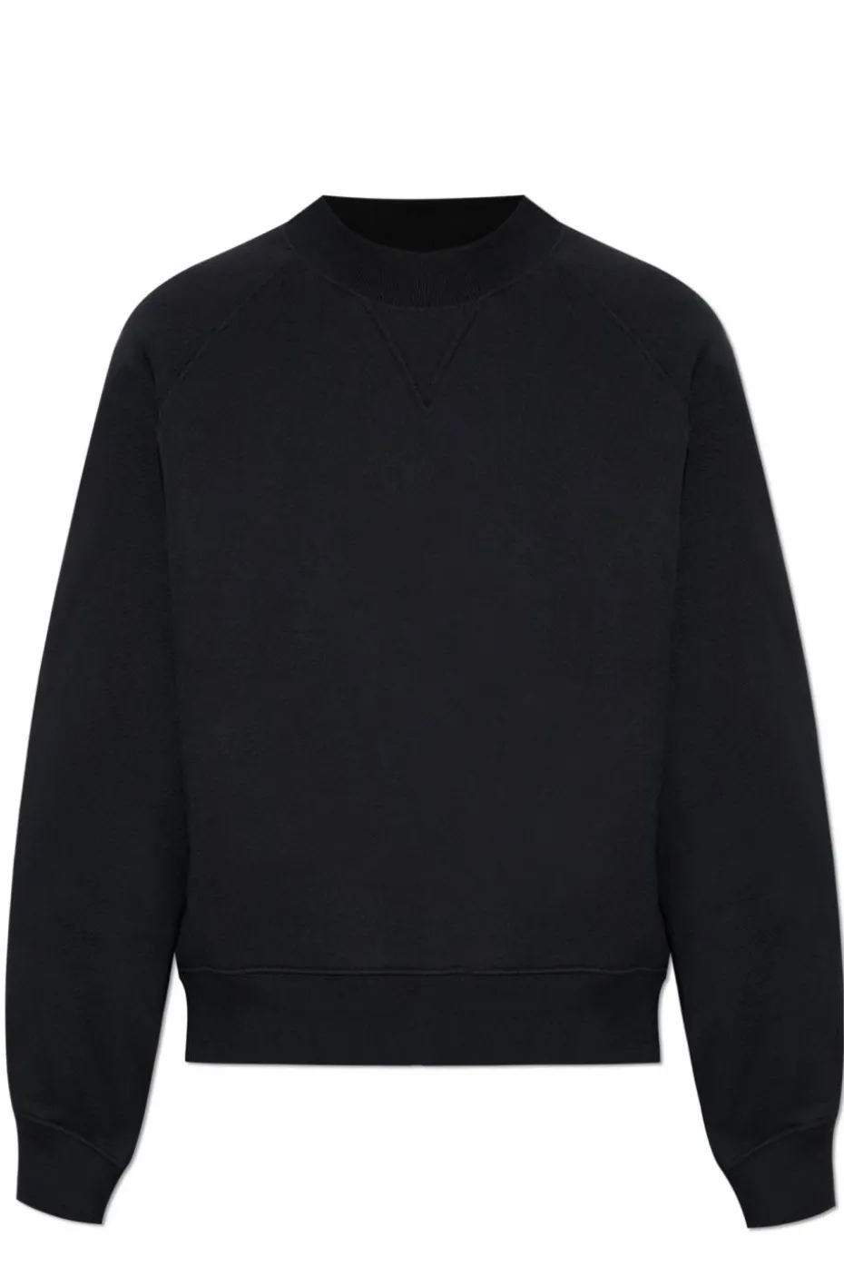 Victoria Beckham BLACK Sweatshirt with a crew neck