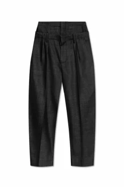 Victoria Beckham BLACK Wool pants