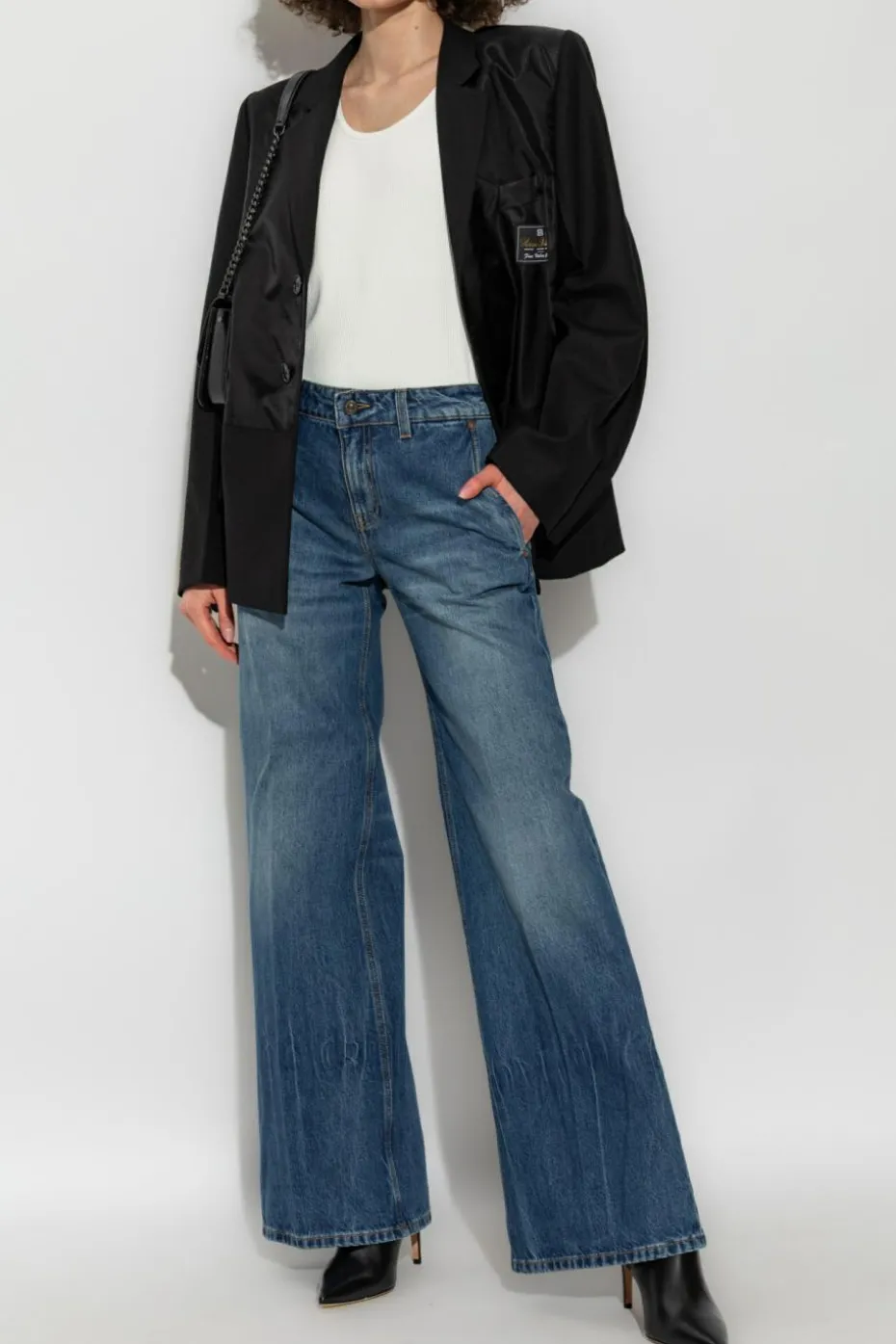 Victoria Beckham BLUE Flared jeans