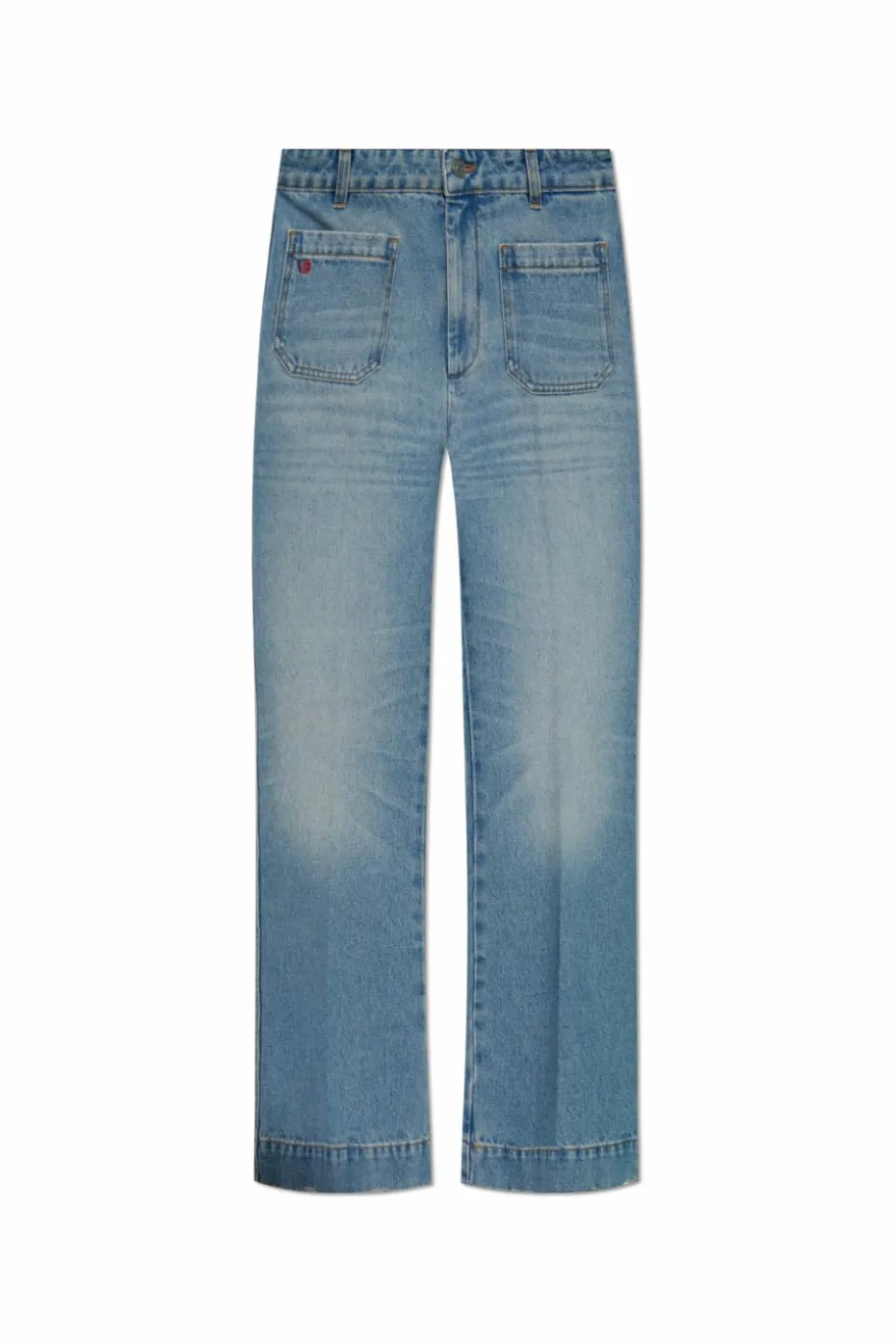 Victoria Beckham BLUE Jacket with pockets