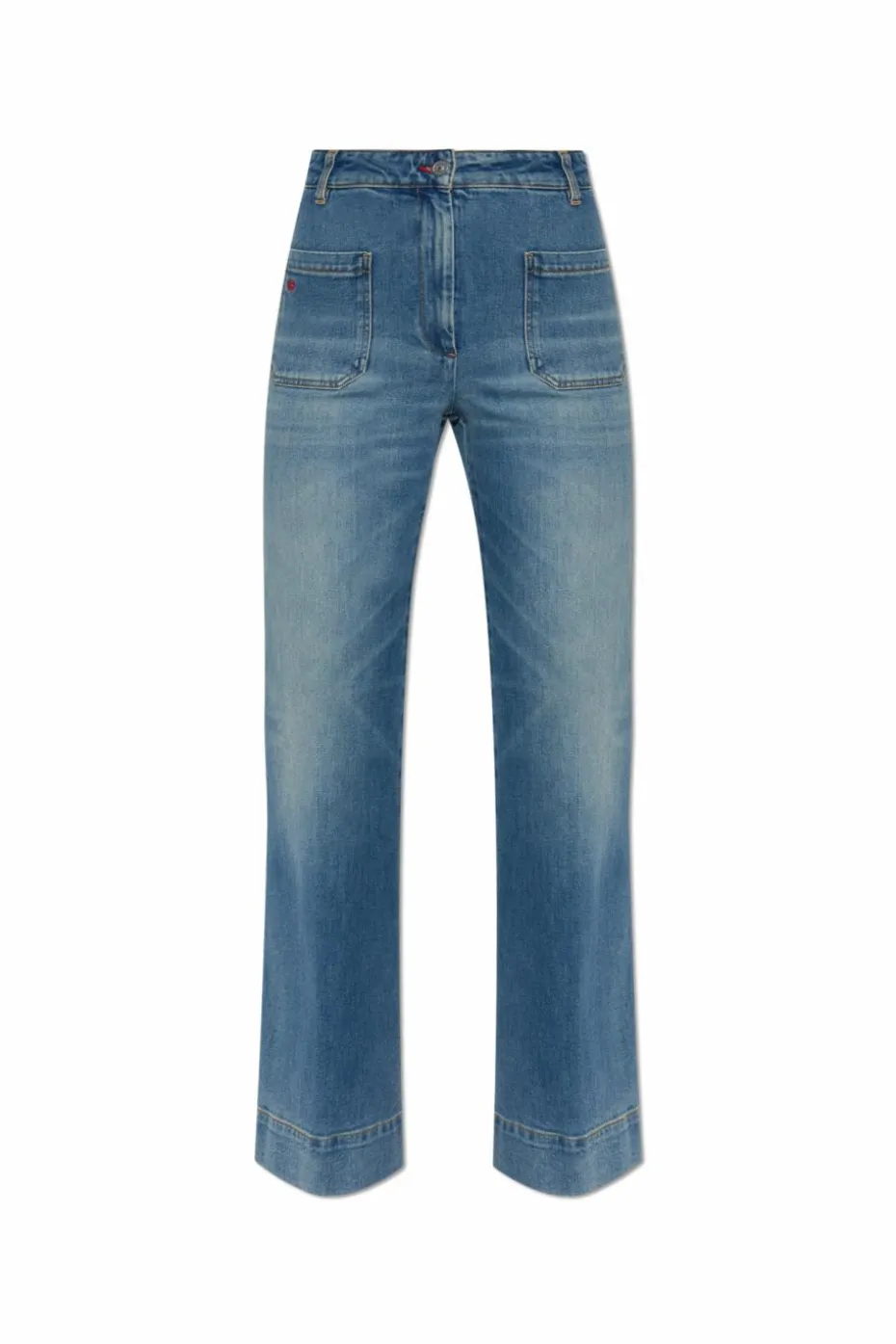 Victoria Beckham BLUE Jeans with slightly flared legs