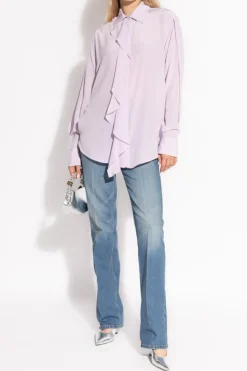 Victoria Beckham BLUE Jeans with logo