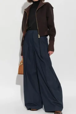 Victoria Beckham BROWN Wool jacket
