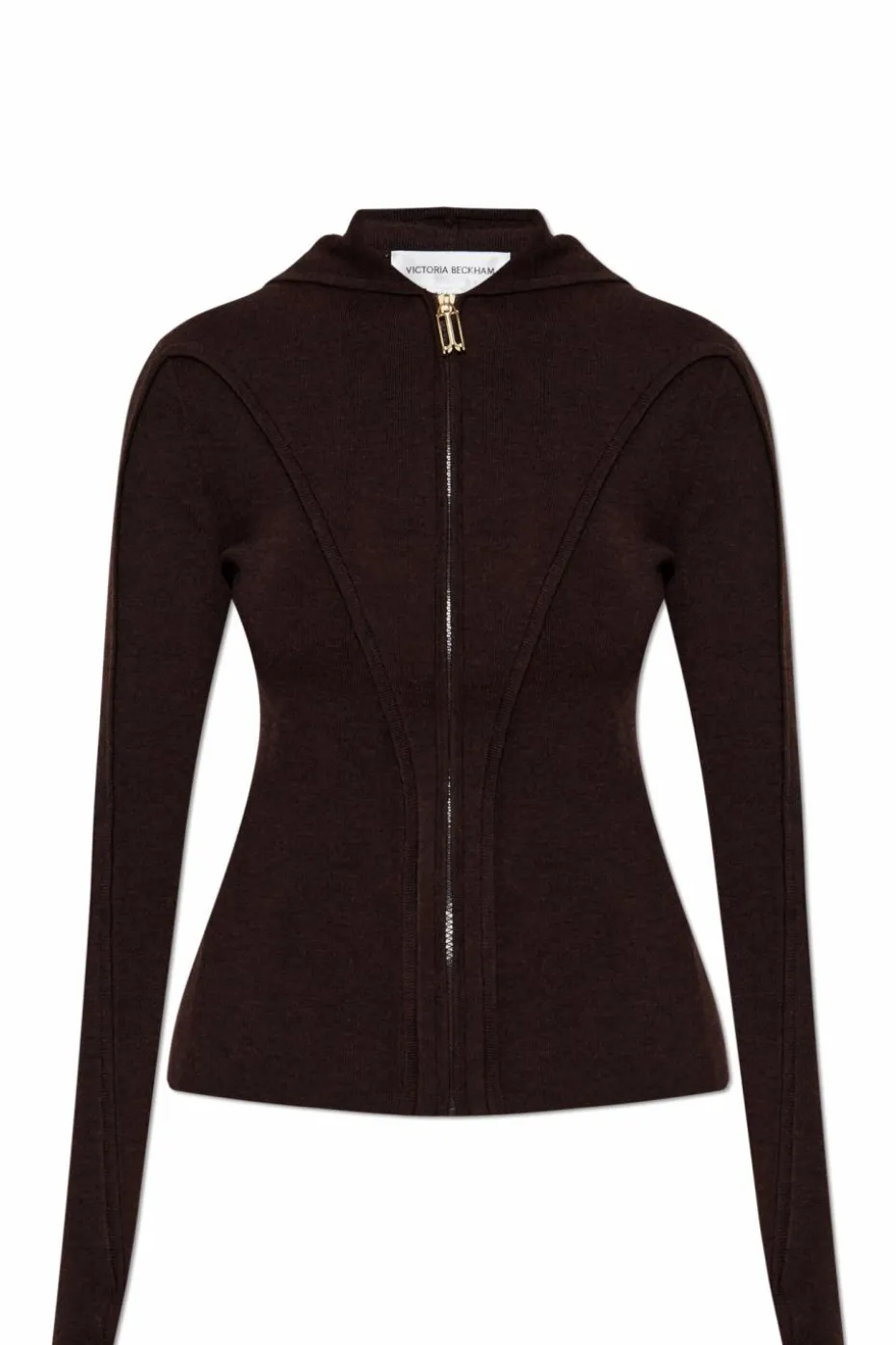 Victoria Beckham BROWN Wool cardigan