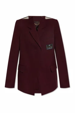 Victoria Beckham BURGUNDY Jacket with pockets