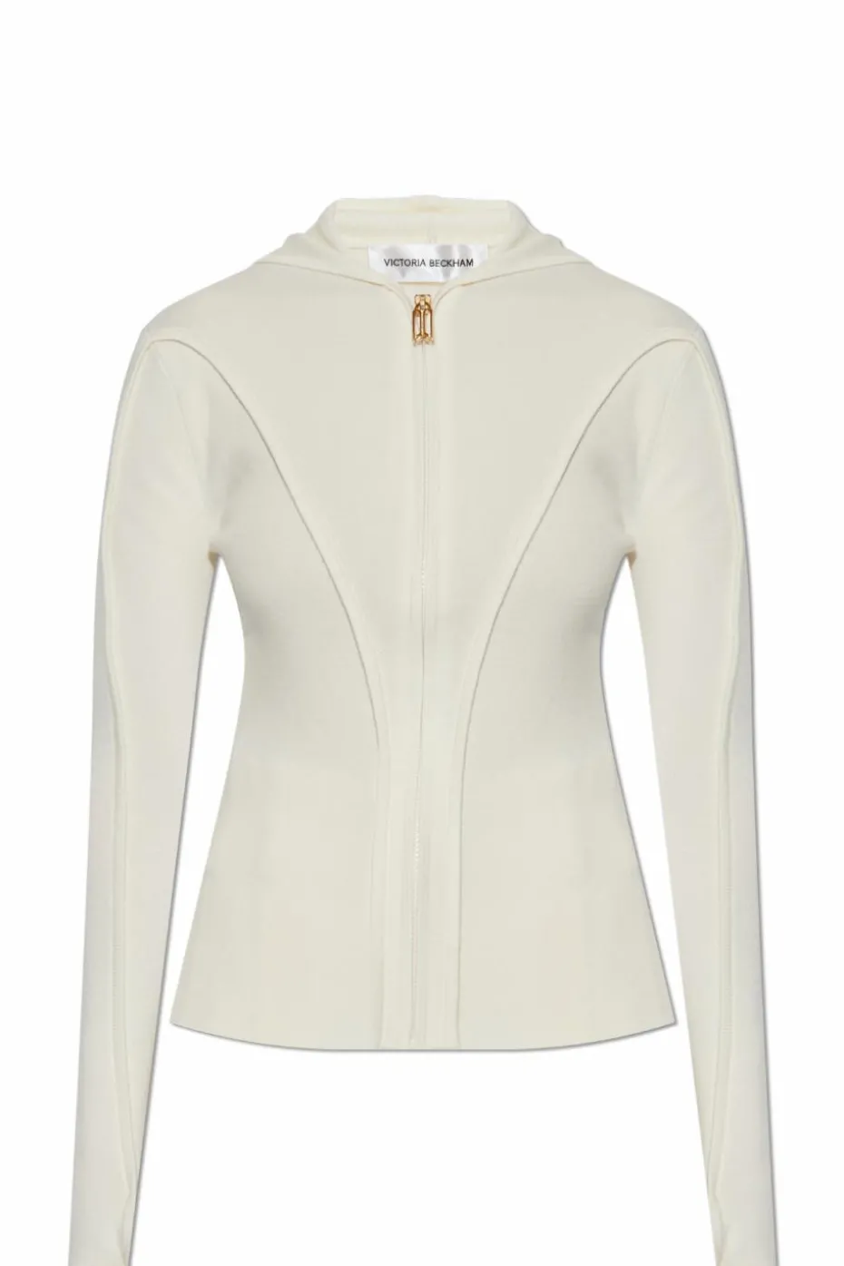 Victoria Beckham cream Wool cardigan