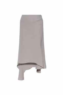 Victoria Beckham PURPLE Asymmetrical cut skirt
