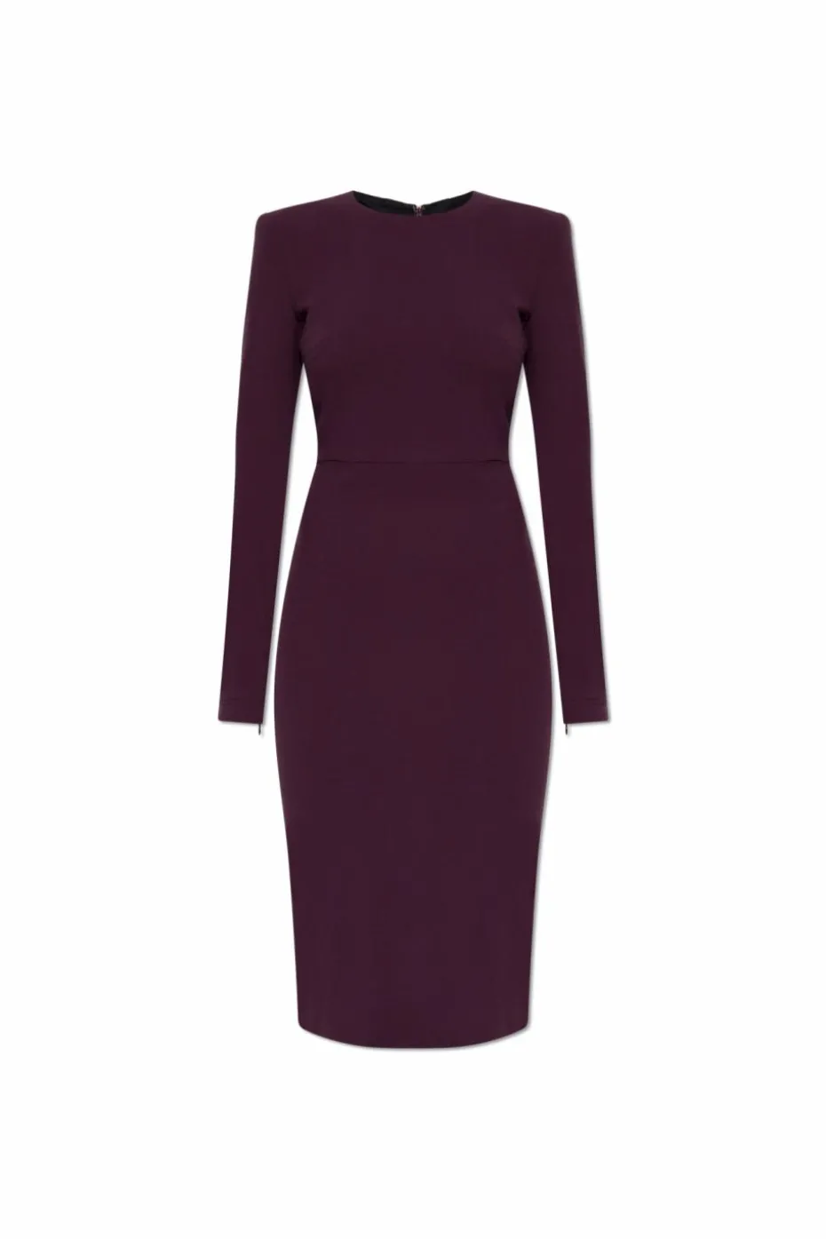 Victoria Beckham PURPLE Dress with shoulder pads