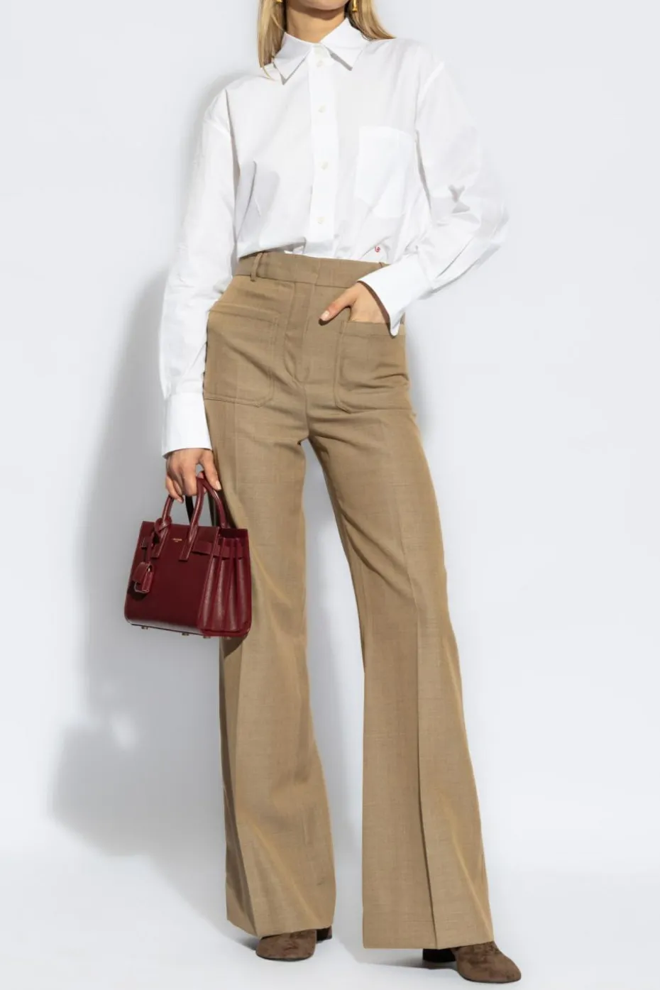 Victoria Beckham WHITE Cotton shirt