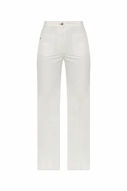Victoria Beckham WHITE Jeans with logo