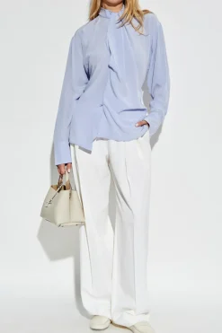 Victoria Beckham WHITE Pleated trousers