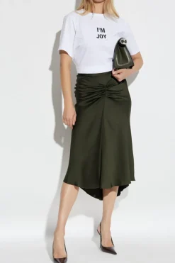 Victoria Beckham WHITE T-shirt with print