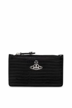 Vivienne Westwood BLACK Card holder with logo