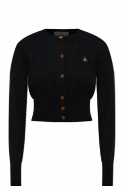 Vivienne Westwood BLACK Cardigan with logo