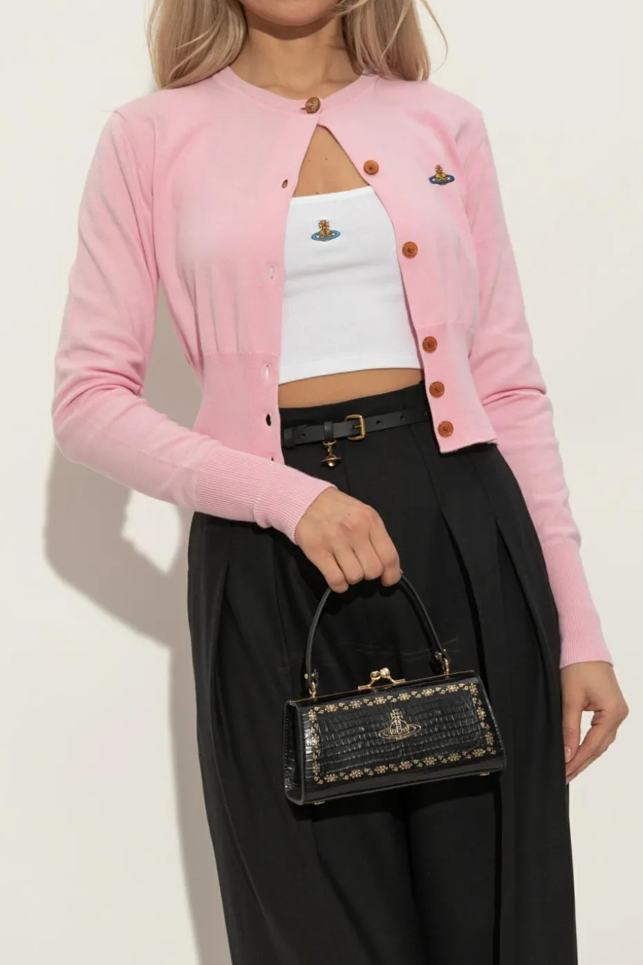Vivienne Westwood BLACK Handbag `Doll`