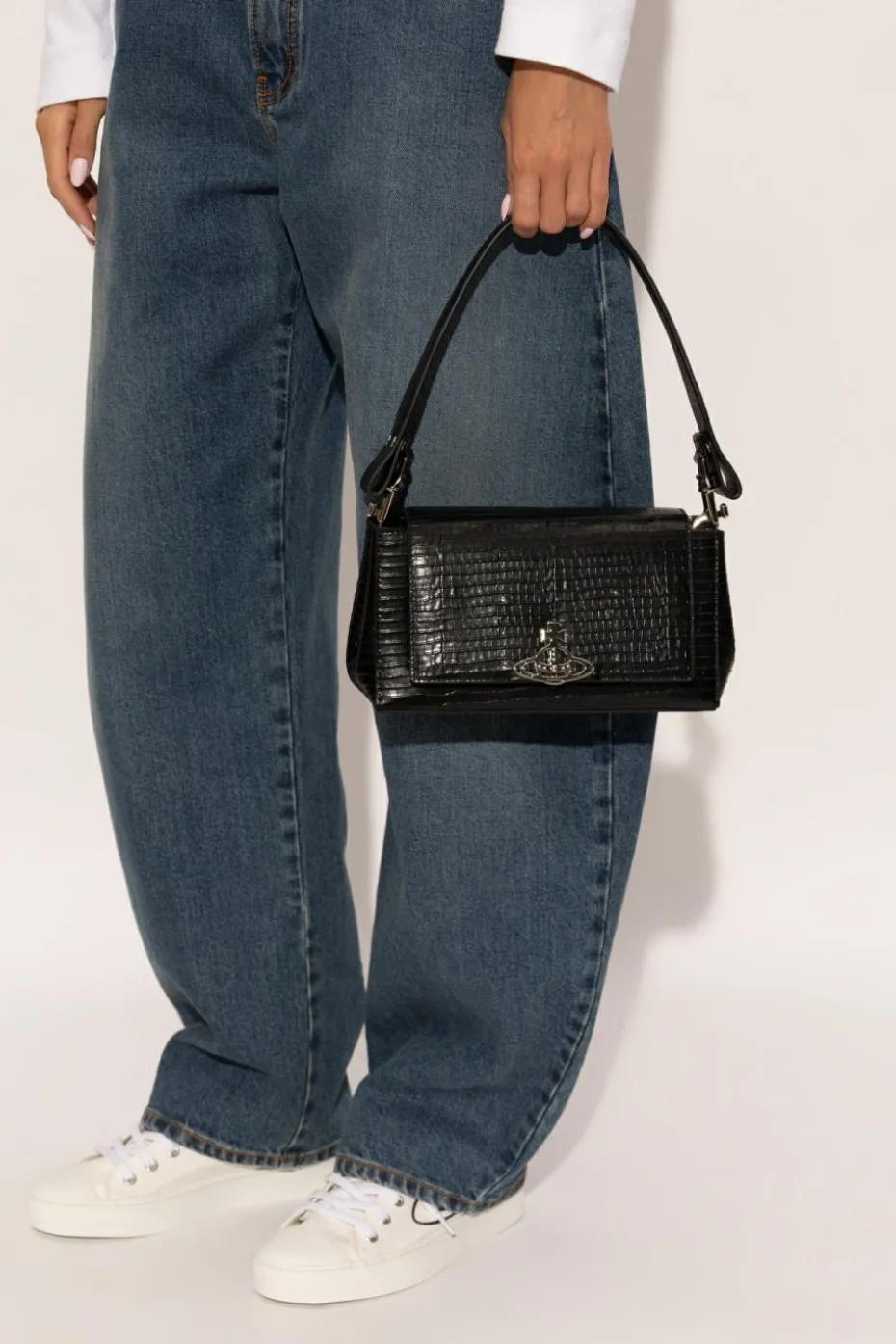 Vivienne Westwood BLACK Handbag "Hazel Medium"