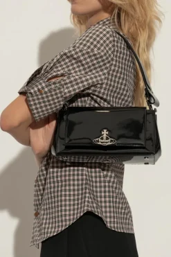 Vivienne Westwood BLACK Handbag "Hazel Medium"
