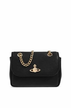 Vivienne Westwood BLACK Leather shoulder bag