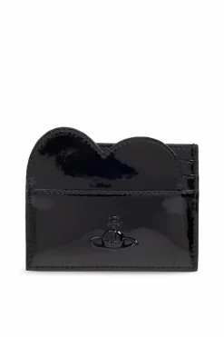 Vivienne Westwood BLACK Leather card holder