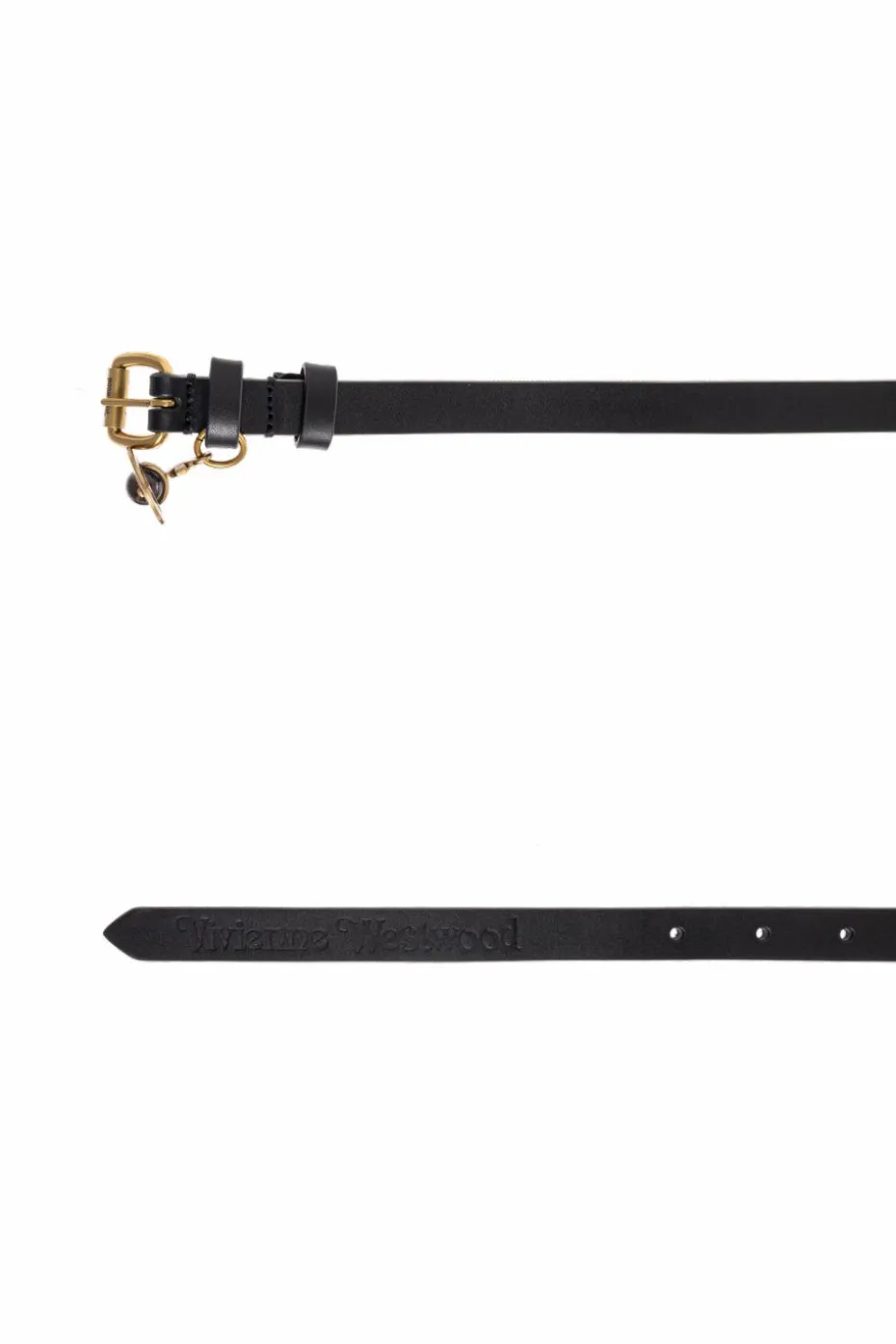 Vivienne Westwood BLACK Leather belt