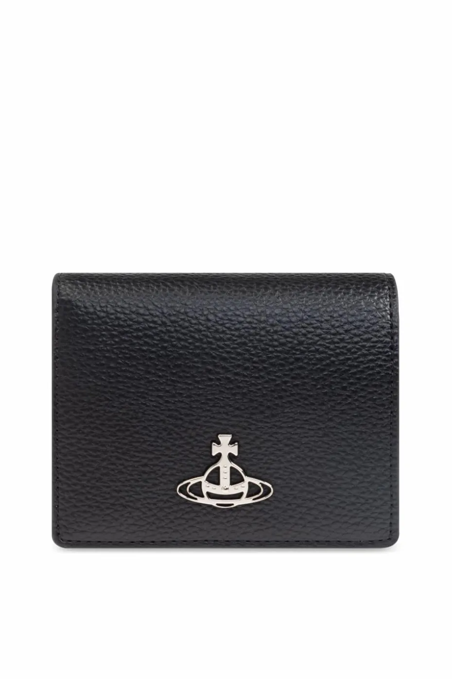 Vivienne Westwood BLACK Leather wallet with logo
