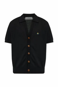 Vivienne Westwood BLACK Polo with logo