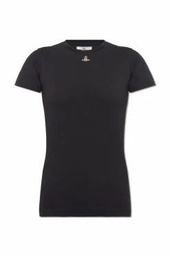 Vivienne Westwood BLACK āPeruā T-shirt with logo