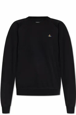 Vivienne Westwood BLACK Sweatshirt with logo