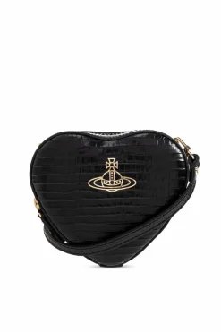 Vivienne Westwood BLACK Shoulder bag "Heart Mini"