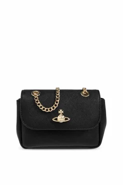Vivienne Westwood BLACK Shoulder bag with logo
