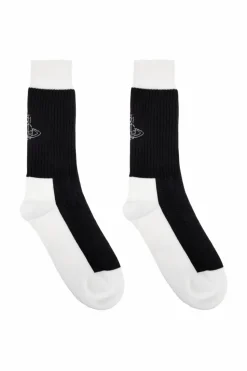 Vivienne Westwood BLACK Socks with logo