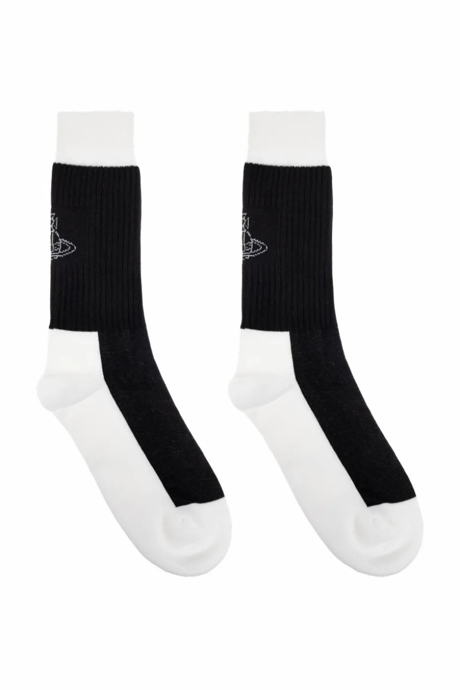 Vivienne Westwood BLACK Socks with logo