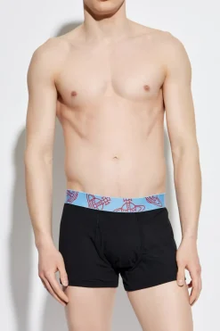 Vivienne Westwood BLACK Two-pack of boxers