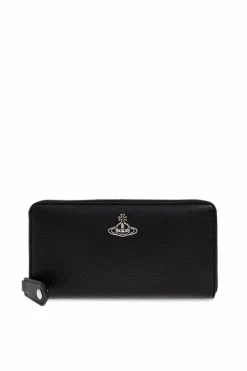 Vivienne Westwood BLACK Wallet with logo