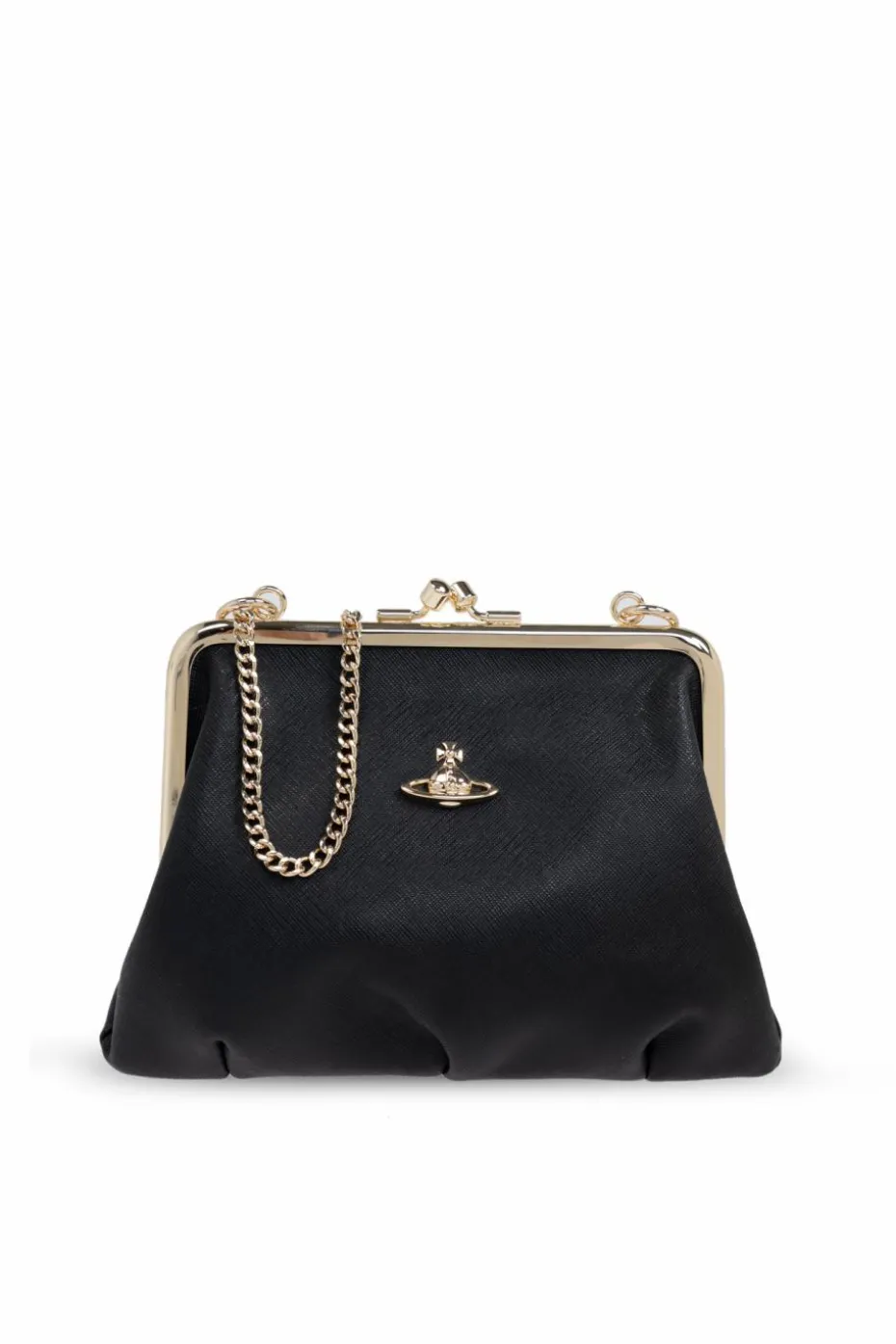 Vivienne Westwood BLACK Wallet on a chain