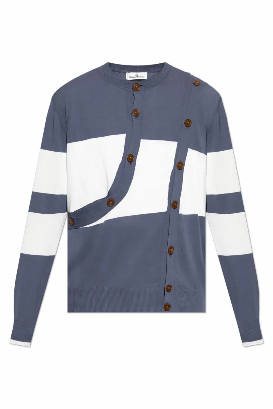 Vivienne Westwood BLUE Cardigan with logo