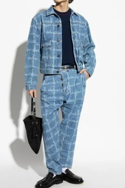 Vivienne Westwood BLUE Jeans with logo