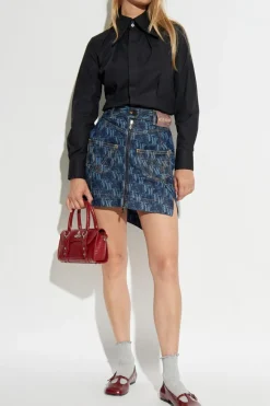 Vivienne Westwood BLUE Skirt with logo