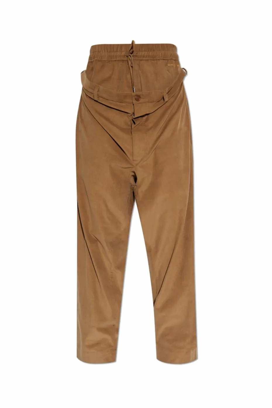 Vivienne Westwood BROWN Corduroy double-layer pants