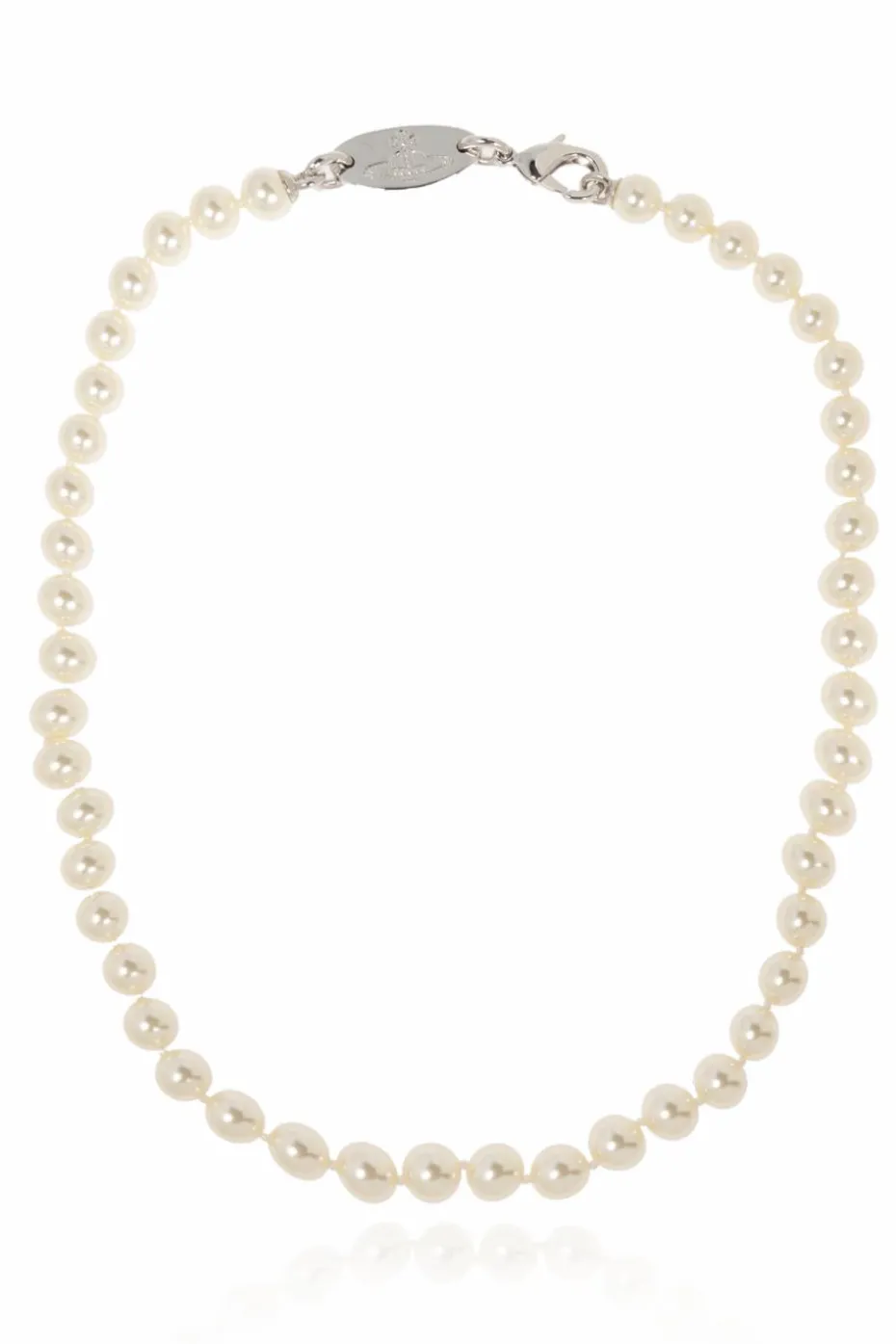 Vivienne Westwood cream Brass Necklace