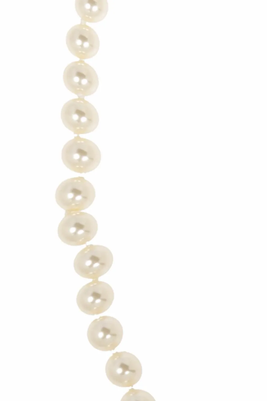 Vivienne Westwood cream Brass Necklace